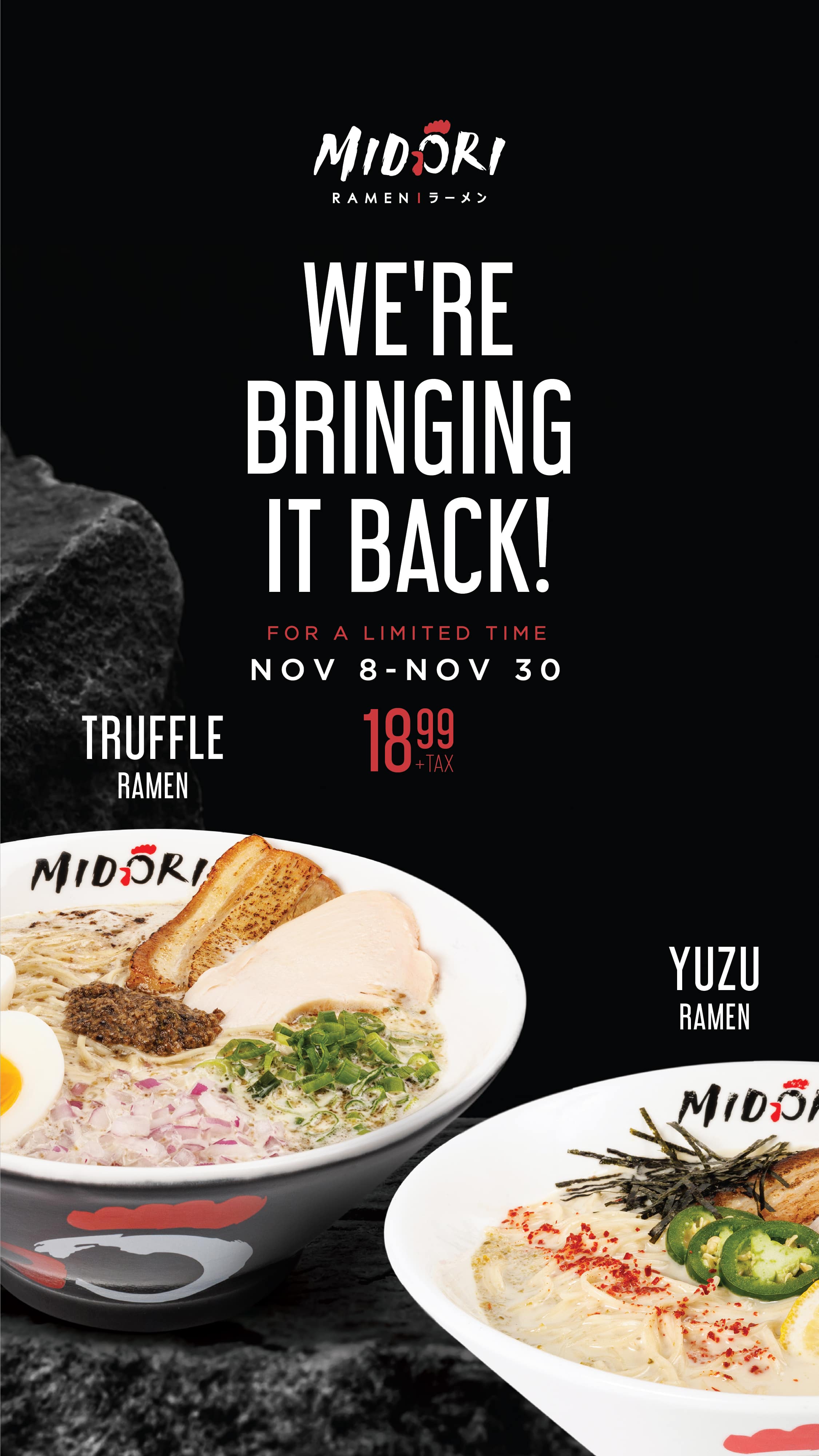 Home Midori Ramen Japanese Toronto Ramen